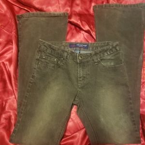 VINTAGE ONE TOUGH BABE STRETCH FLARE JEANS/3-4 /29"/NWOT